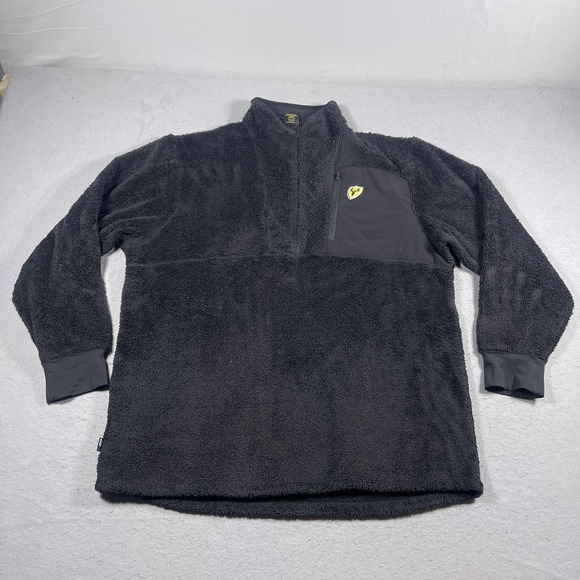 Scent Blocker Pullover Mens 2XL Fleece Sherpa Quarter Zip Jacket Outdoor Warm - Picture 1 of 7